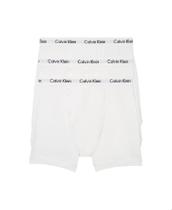 Cueca boxer Calvin Klein, pacote com 3 unidades para homens