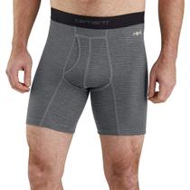 Cueca boxer Carhartt Base Force Tech 8 com costura interna para homens 3GG Cueca boxer Carhartt Base Force Tech 8 com costura interna para homens 3GG