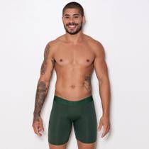 Cueca Boxer Ciclista Longa Liso