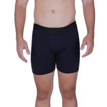 Cueca Boxer com Elástico Adulto Masculino Confortável