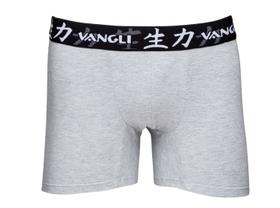 Cueca Boxer Cotton com Pernas Mais Compridas Vangli - 370 Mescla