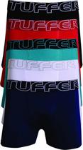 Cueca Boxer Cotton Tuffer Kit Com 6 Peças Cueca Boxer Cotton Tuffer Kit Com 6 Peças