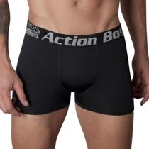 Cueca Boxer de Algodão com Elástico Reforçado Action Boy