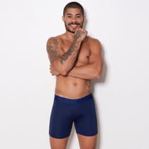 Cueca Boxer de Microfibra Comprida P/M/G/GG