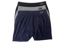 Cueca Boxer DelRio Sem Costura em Algodão Kit 10 Peças