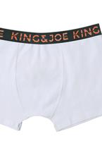 Cueca Boxer Elástico Neon Branca Cueca Boxer Elástico Neon Branca