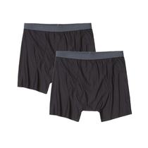 Cueca boxer ExOfficio Give-N-Go 2.0 para homens preta M Cueca boxer ExOfficio Give-N-Go 2.0 para homens preta M