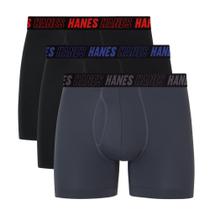 Cueca boxer Hanes Moves Performance Total Support, bolsa masculina