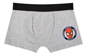 Cueca Boxer Infantil Homem Aranha Nº 4 Ao 10