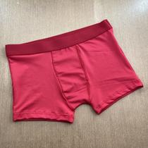 Cueca Boxer Infantil Lisa Cor:VermelhoTamanho:GG Cueca Boxer Infantil Lisa Cor:VermelhoTamanho:GG