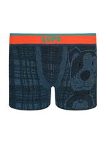 Cueca Boxer Infantil Lupo 00137-030 Sem Costura Estampada Microfibra T. PP/M