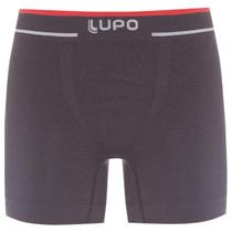 Cueca Boxer Infantil Microfibra Cós Lista Lupo Grafite GG