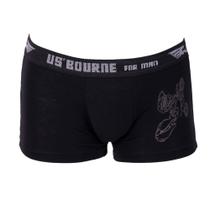 Cueca Boxer Infantil Viscolycra Cor:PretoTamanho:M