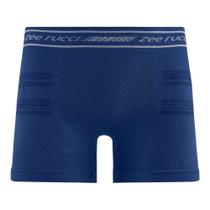 Cueca Boxer Jacquard Listra sem Costura Cobalto - Zee Rucci Cueca Boxer Jacquard Listra sem Costura Cobalto - Zee Rucci