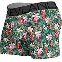 cueca boxer kevland floral kvlnd verde