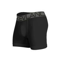 Cueca Boxer Kevland Microfibra Preta Cueca Boxer Kevland Microfibra Preta