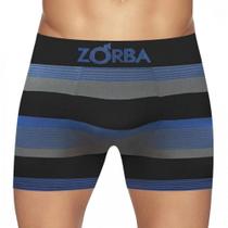 Cueca boxer listrada sem costura zorba Cueca boxer listrada sem costura zorba