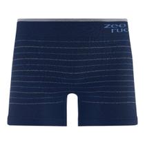 Cueca Boxer Listras Finas sem Costura Navy - Zee Rucci Cueca Boxer Listras Finas sem Costura Navy - Zee Rucci
