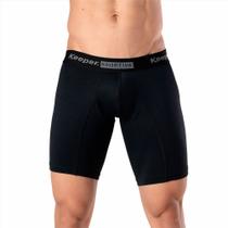 Cueca Boxer Long leg Masculino Anti-Assadura Keeper Esportiva Corrida Academia Bicicleta Treino