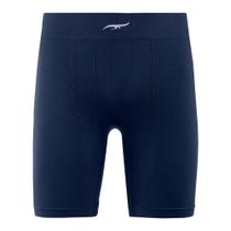 Cueca Boxer Long Leg Plus Size sem Costura Azul Zee Rucci Cueca Boxer Long Leg Plus Size sem Costura Azul Zee Rucci