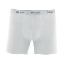 Cueca Boxer Longa Lisa Cotton Branco Mash Cueca Boxer Longa Lisa Cotton Branco Mash
