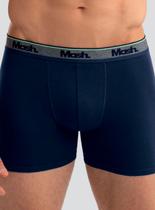 Cueca Boxer Longa Mash 170.46 Masculina Basic Cotton T. P/GG Cueca Boxer Longa Mash 170.46 Masculina Basic Cotton T. P/GG