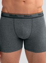 Cueca Boxer Longa Mash 170.46 Masculina Basic Cotton T. P/GG Cueca Boxer Longa Mash 170.46 Masculina Basic Cotton T. P/GG