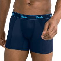 Cueca Boxer Longa Microfibra Active Anti Assadura Sport Mash