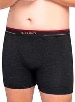 Cueca Boxer Lupo 17800-001 Plus Size Sem Costura Poliamida T. XG/XXXG Cueca Boxer Lupo 17800-001 Plus Size Sem Costura Poliamida T. XG/XXXG