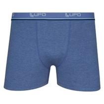 Cueca Boxer Lupo 523-002 Cós Com Elástico Suave Algodão