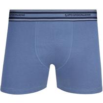 Cueca Boxer Lupo 523-002 Cós Com Elástico Suave Algodão