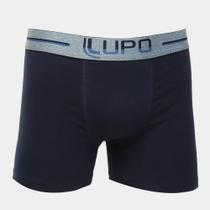 Cueca Boxer Lupo Elástico Conexions Masculina 00784 - Cor Marinho - Tamanho G