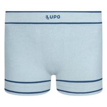 Cueca Boxer Lupo Kids Algodão Mescla Sem Costura 00134-003