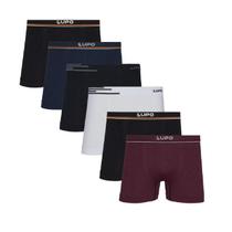 Cueca Boxer Lupo Microfibra Kit Com 2 Peças 436 Cueca Boxer Lupo Microfibra Kit Com 2 Peças 436