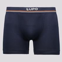 Cueca Boxer Lupo Microfibra Sem Costura Blue Nights