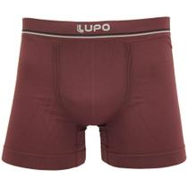 Cueca Boxer Lupo Microfibra Vermelha - Masculino