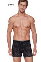 Cueca Boxer Lupo Preto Kit2
