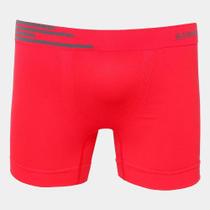 Cueca Boxer Lupo Sem Costura Masculina - Vermelho