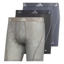 Cueca boxer masculina Adidas Performance Mesh, pacote com 3 Cueca boxer masculina Adidas Performance Mesh, pacote com 3