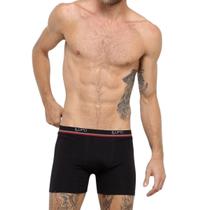 Cueca Boxer Masculina Algodão com Elastano Básica Lupo 523 Cueca Boxer Masculina Algodão com Elastano Básica Lupo 523