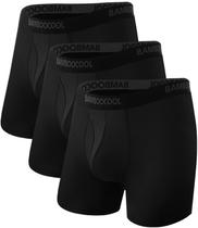 Cueca boxer masculina BAMBOO COOL com mosca respirável