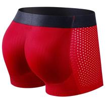 Cueca Boxer Masculina com Acolchoamento e Intensificador de Bunda - Confortável e Respirável