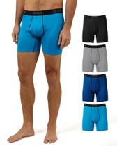 Cueca boxer masculina Cool Active de 32 graus, pacote com 4 unidades, GG Cueca boxer masculina Cool Active de 32 graus, pacote com 4 unidades, GG