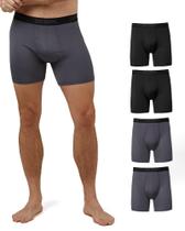 Cueca boxer masculina de 32 graus Active Mesh Quick Dry x4 Cueca boxer masculina de 32 graus Active Mesh Quick Dry x4