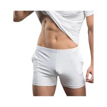 Cueca Boxer Masculina De Alta Qualidade, Roupa Íntima Para Dormir, Roupas Caseiras