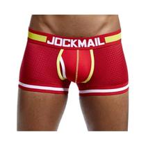 Cueca Boxer Masculina De Malha Respirável, Secagem Rápida, Para Esportes E Fitness, Roupa Íntima