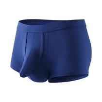 Cueca Boxer Masculina Grande Confortável Respirável Sem Costura Macia