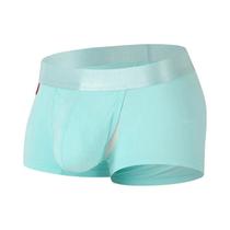 Cueca Boxer Masculina Respirável de Algodão - Frente Aberta e Design Sexy
