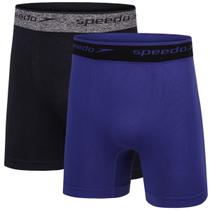 Cueca Boxer Masculina Speedo Kit 2 Alta Performance Com Elasticidade E Durabilidade