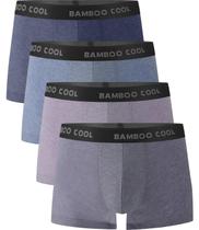 Cueca boxer masculina ultrarrespirável BAMBOO COOL Cueca boxer masculina ultrarrespirável BAMBOO COOL